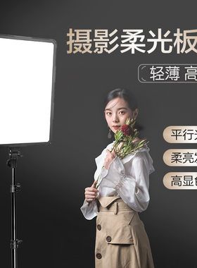 南冠LED灯拍照柔光灯摄像补光拍摄灯人像儿童拍照影视灯T504