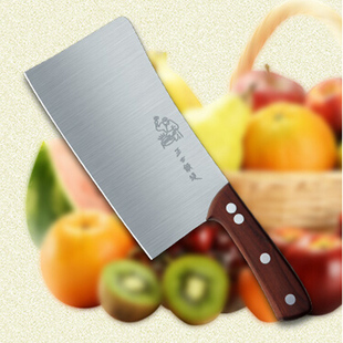 正士作厨师剁骨刀手工锻打金门菜刀斩砍骨刀大骨刀炮弹钢刀剁刀具