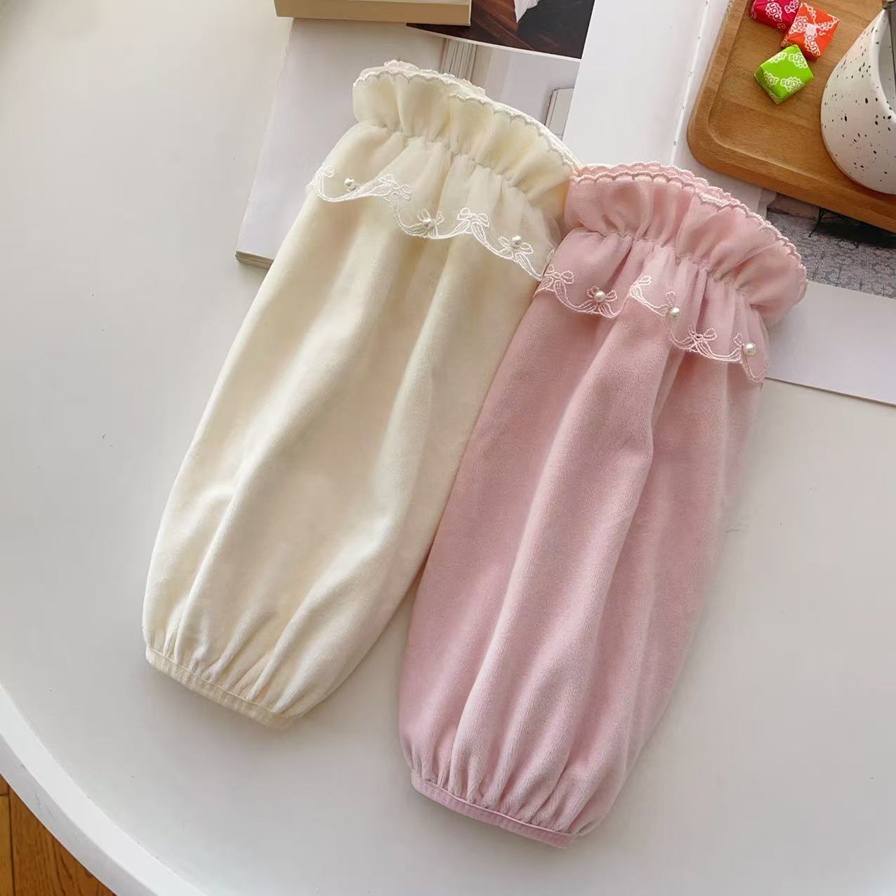 加宽长款羽绒服袖套防脏套