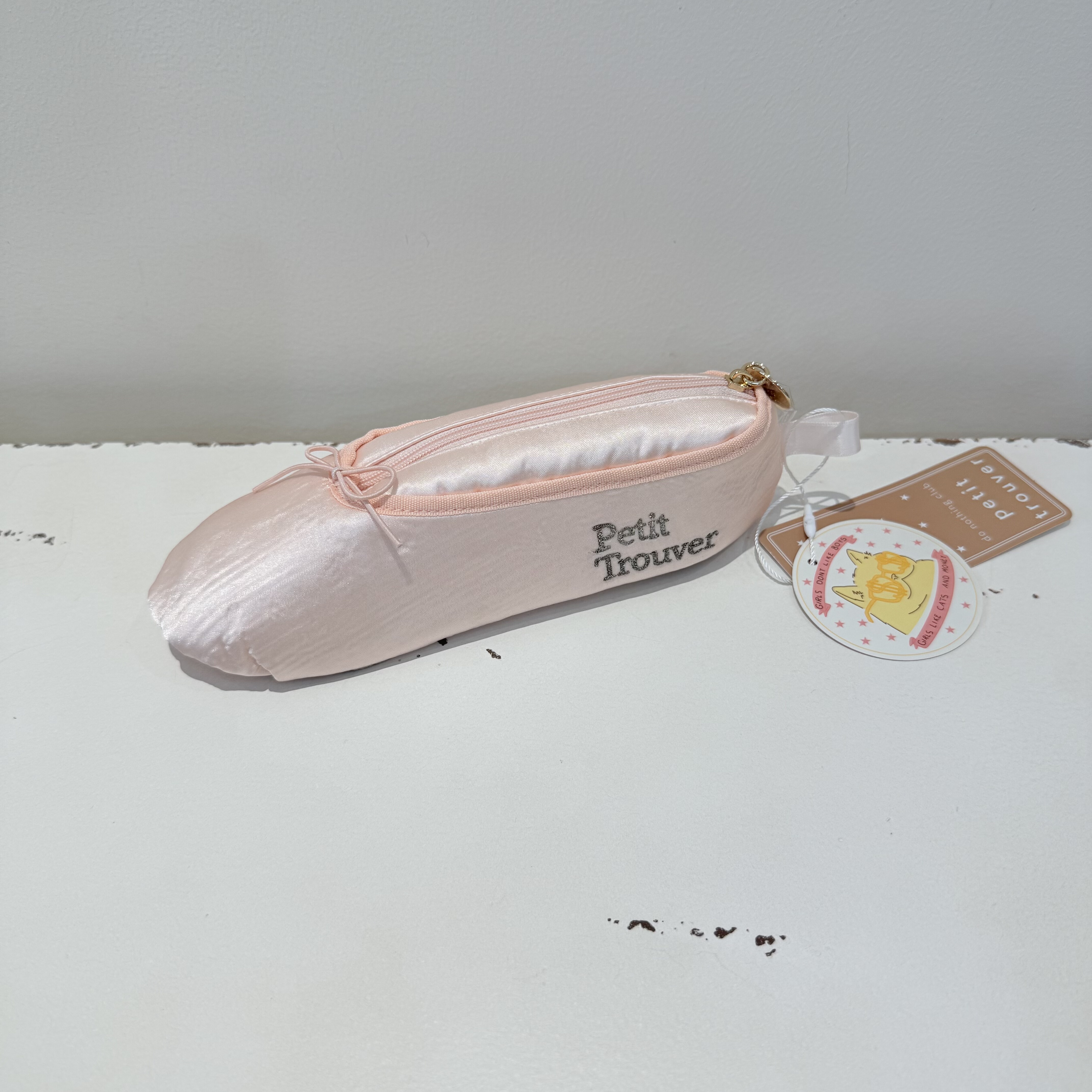 微瑕疵芭蕾舞鞋造型笔袋 口红眉笔 眼线笔收纳化妆袋 收纳包