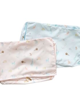 Petit Trouver动物乐园可折叠旅行衣物收纳袋 行李箱用软布艺袋子