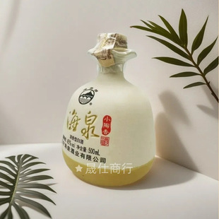 阜新特产纯粮酿造海泉小陶香45度500ml清香型坛装固态法口粮白酒