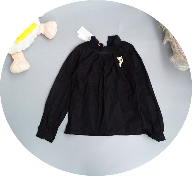 Chemise fille à manche longue - Ref 2087374 Image 4