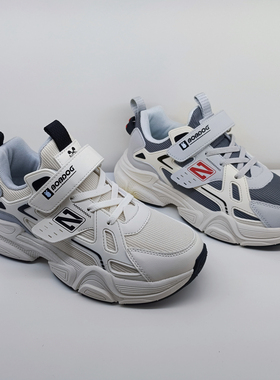 2024秋季品牌bobdog house儿童男女学生大童亲子网布运动鞋93155