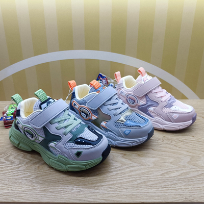 秋季品牌步一儿童小童宝宝学步休闲透气超轻机能运动鞋37503