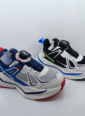 2024秋季新款品牌蜘蛛侠儿童男女学生旋转扣超轻网布运动鞋43515