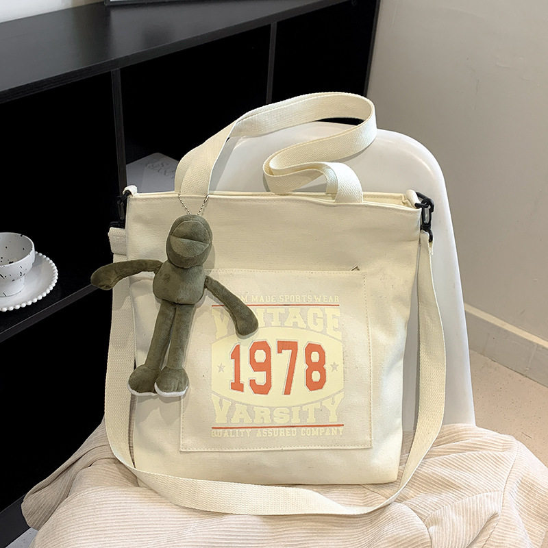 加厚帆布包男女同款大容量冬学生复古手提袋 上课包单肩包斜挎包T,箱包皮具/热销女包/男包,单肩包,淘宝优惠券,粉丝福利购,淘宝优惠卷