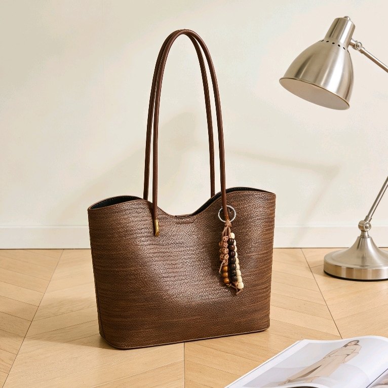 秋冬高级感大容量包包女 2025新时尚手提单肩包通勤百搭托特大包N,箱包皮具/热销女包/男包,单肩包,淘宝优惠券,粉丝福利购,淘宝优惠卷