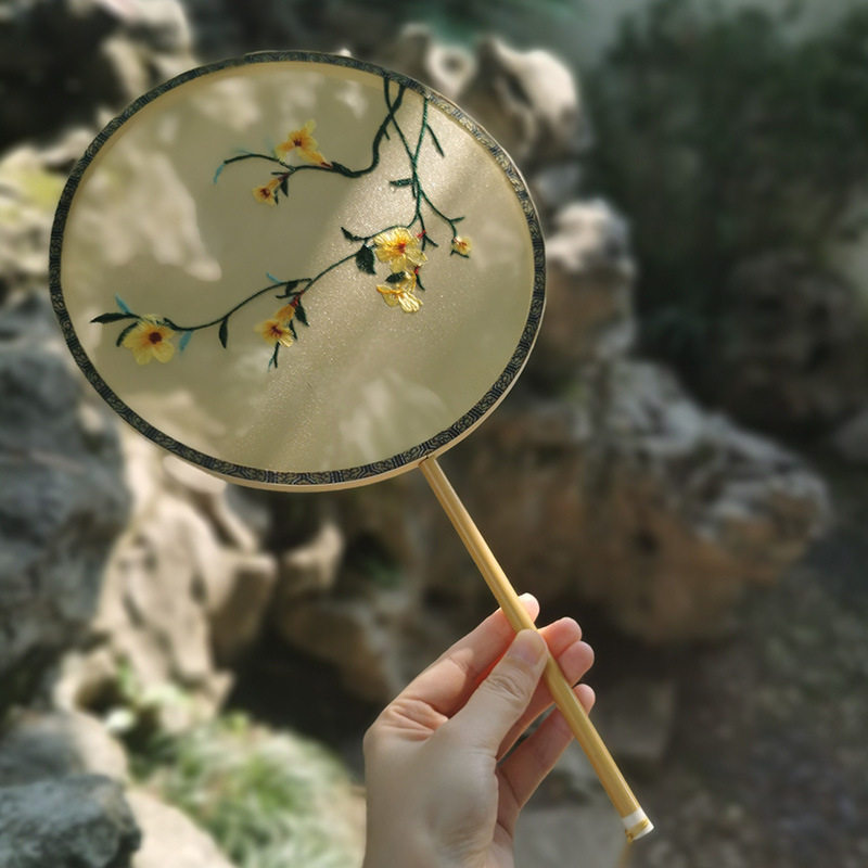 2026新款苏州纯手工竹制框裱双面绣团扇 苏绣团扇刺绣团扇古风M,家居饰品,工艺扇/团扇/喜扇/折扇,淘宝优惠券,粉丝福利购,淘宝优惠卷