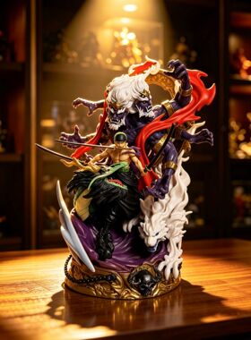 地狱索隆海贼王手办阿修罗阎魔动漫手办模型桌面摆件造型潮玩