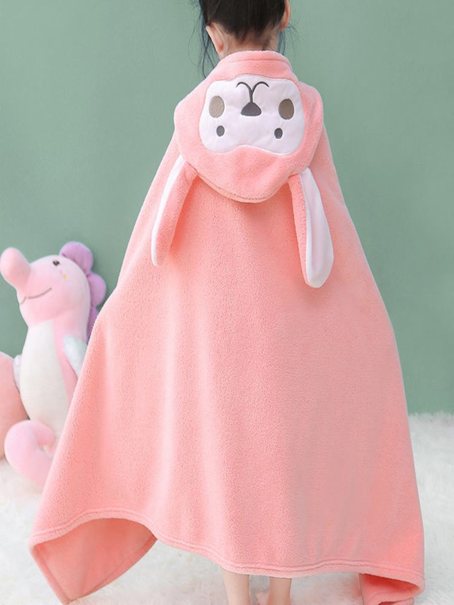 儿童浴巾斗篷！小中大童吸水速干