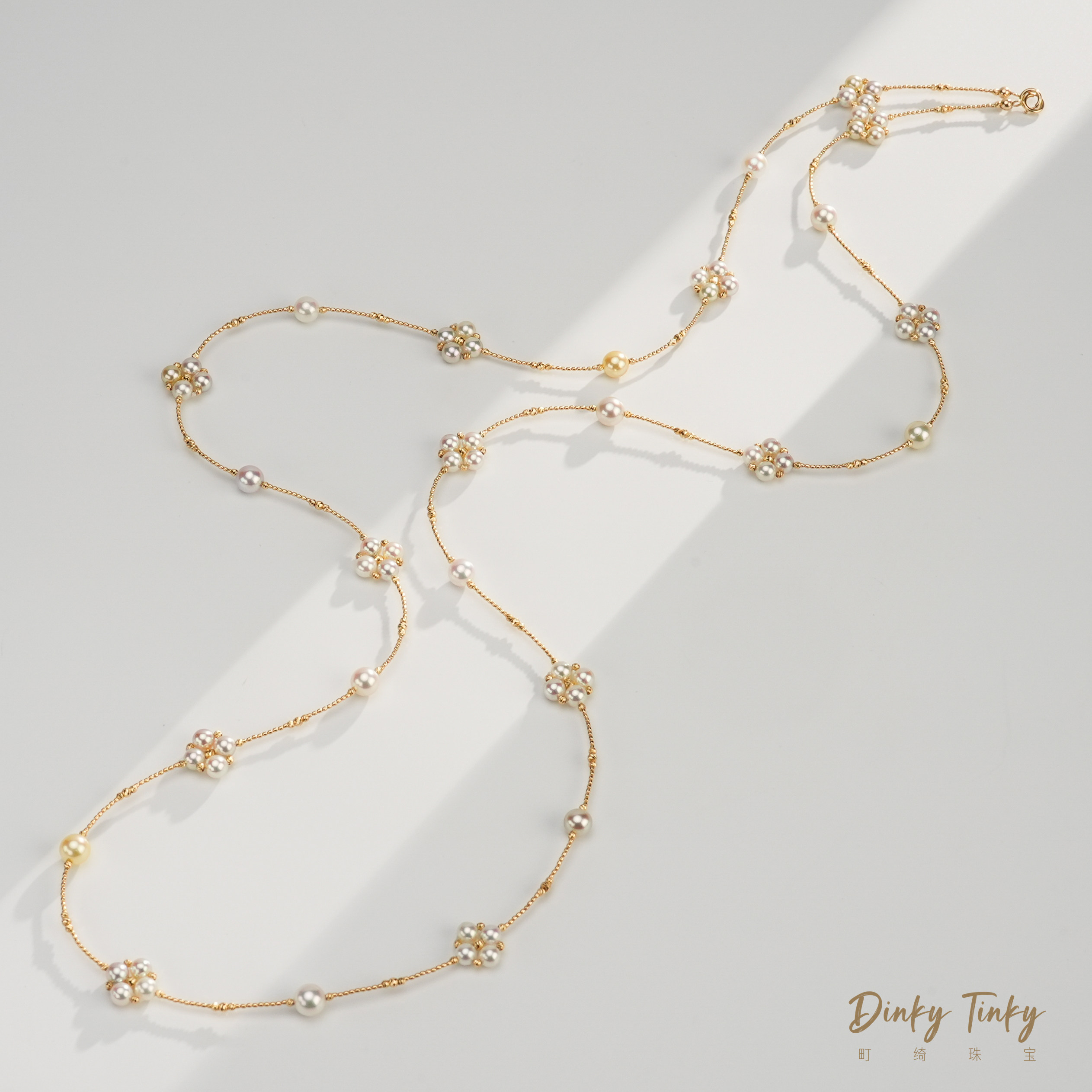 【DINKY】 18K“小吊梨汤pro”海水Akoya设计款毛衣链 DSL1140,珠宝/钻石/翡翠,颈饰,淘宝优惠券,粉丝福利购,淘宝优惠卷