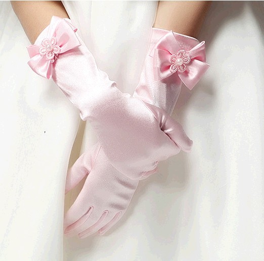 Gants pour fille en satin - Ref 2151221 Image 4