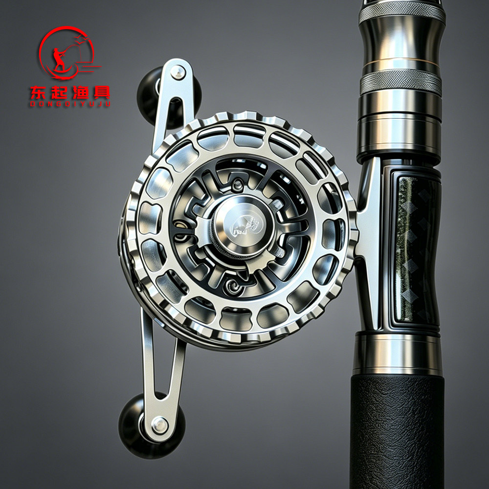 钓力德风暴2代筏轮X65轻量化全金属防海水一键复位海筏微铅筏钓轮