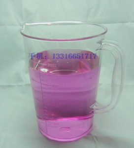 。2000ml量杯 计量杯 毫升杯 刻度杯 高透明 防酸耐高温 PC聚碳酸