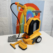 儿童仿真洗车玩具手动加压推拉喷水枪玩具手推车男女孩益智过家家