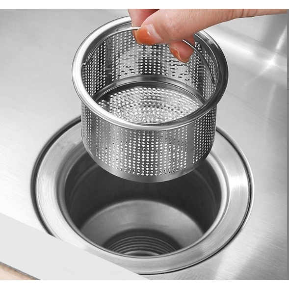 厨房水槽洗碗槽不锈钢防堵漏网器垃圾洗菜盆水池地漏下水道过滤网