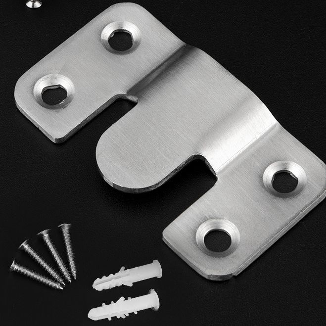 通用不锈钢挂钩相框卡扣墙壁婚纱照挂画强力子母扣十字绣隐形固定