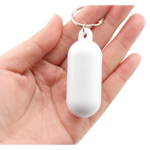 水上运动用浮漂悬浮棒钥匙圈沙滩防丢漂浮钥匙环塑料钥匙扣皮划艇