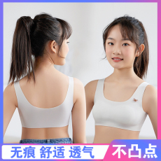Топы и бра 女童内衣少女发育期小背心无痕9-16岁女孩初中生抹胸中学生文胸