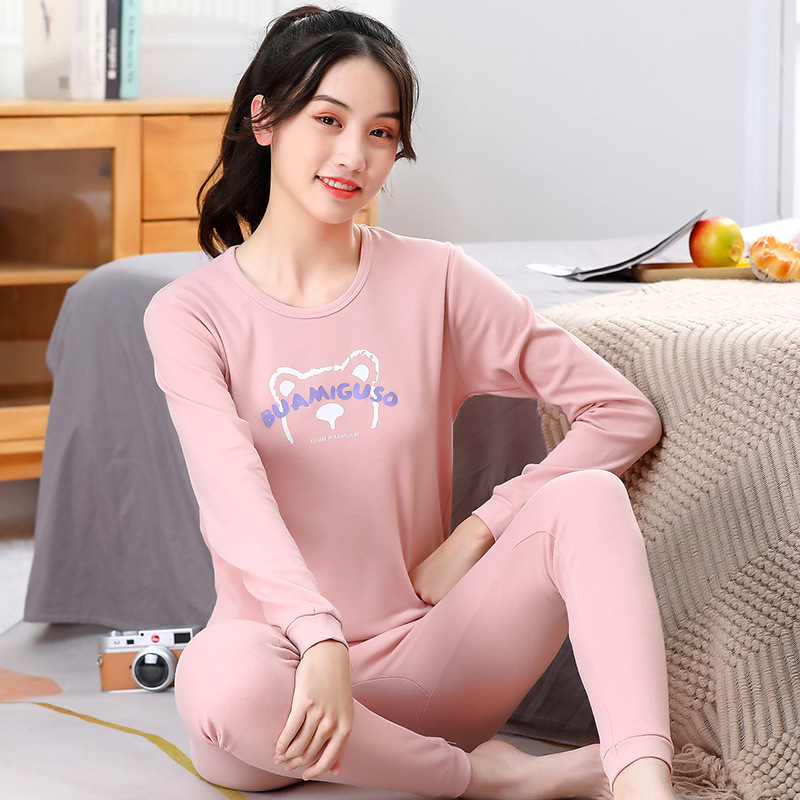 卡通内搭女童秋衣秋裤套装