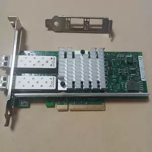 การ์ดเครือข่าย 10G แบบพอร์ตคู่ Intel X520-Da2/Sr2 รองรับไฟเบอร์ออปติก SFP+ รุ่น 82599Es แบบพอร์ตคู่ 10Gb