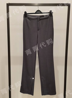 PORTS宝姿专柜正品2023秋冬裤子LP8P012RWF039 6600