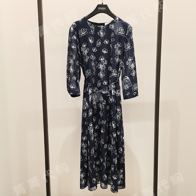 PORTS宝姿 女装专柜正品2024春夏连衣裙LT8D213TPT050 6699