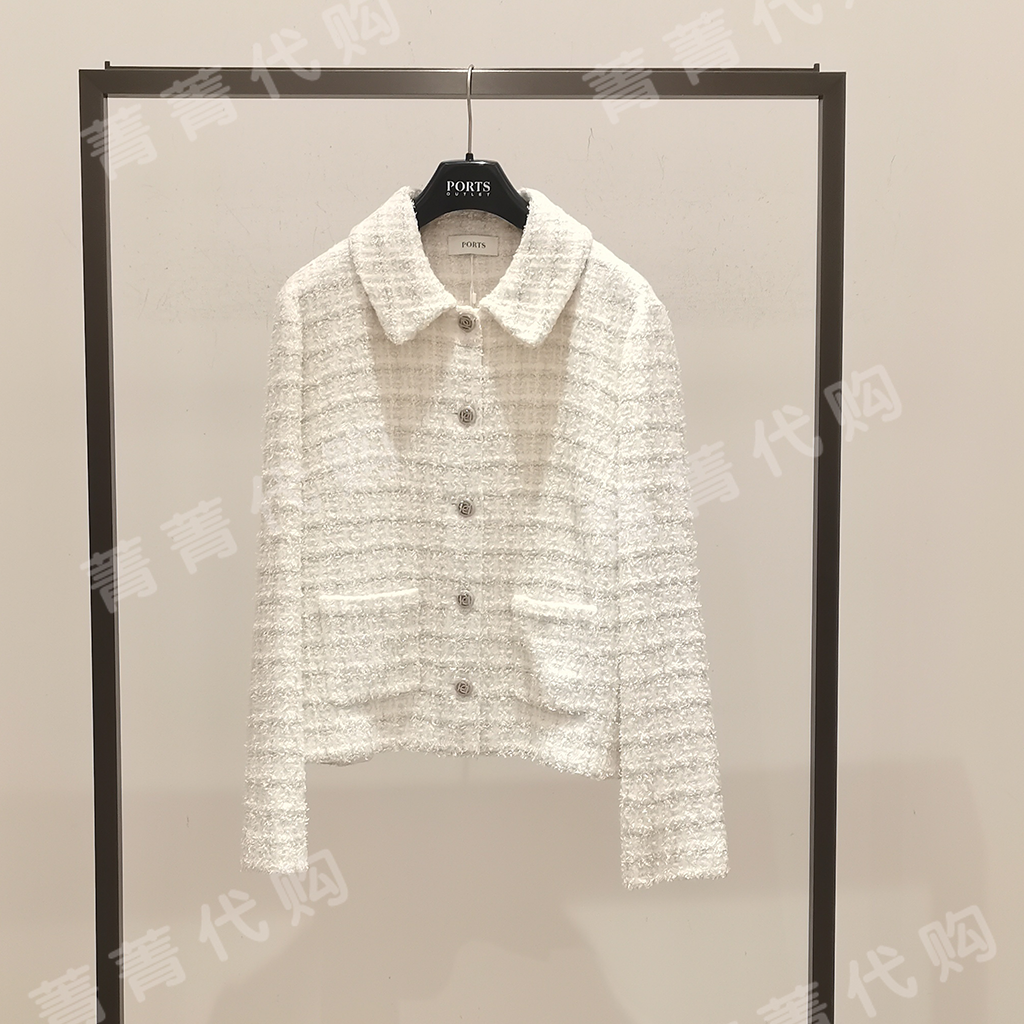 PORTS宝姿国内专柜正品2024秋冬针织外套LT9K029UXF012 7800