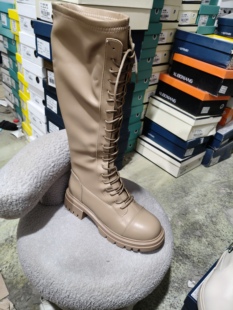 GrZr冬季女鞋时装靴舒适百搭女鞋长靴棉鞋81-19棉鞋浅咖啡色