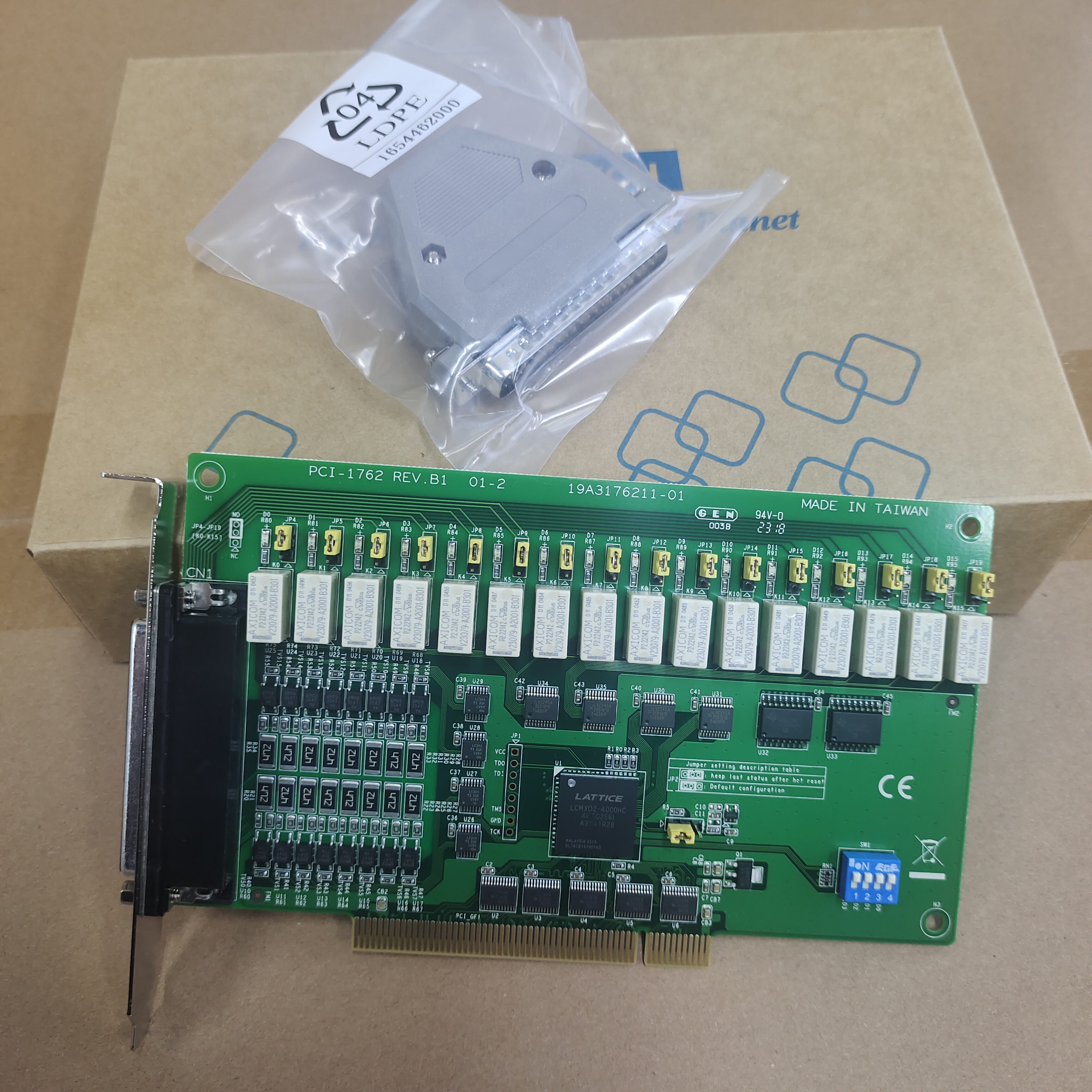 研华PCI-1762-BE继电器采集板卡