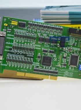 PCI-1220U研华2轴通用PCI脉冲型步进伺服电机运动控制卡全新特价