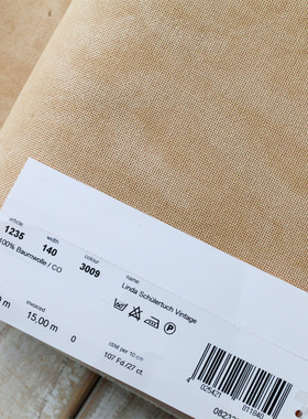 德国 zweigart 1235 27CT 十字绣布 纯棉十字绣布 古着晕染布