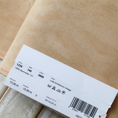 德国 zweigart 1235 27CT 十字绣布 纯棉十字绣布 古着晕染布