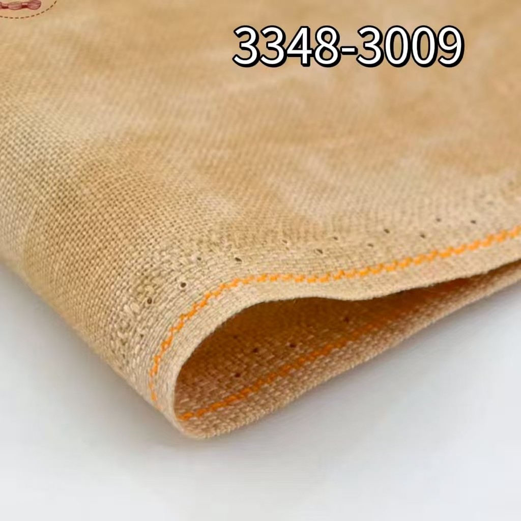 德国ZW 3348 40CT炫彩1079/3009/7729 3色 亚麻十字绣布 刺绣麻布