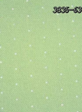 德国zweigart 3835 25CT 十字绣布 点点花纹 2025年新品布