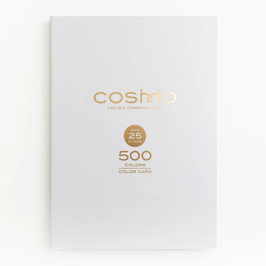 cosmo25号色卡本现货刺绣线