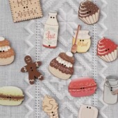 atelier 来自法国 bonheur jour 法国 饰扣 木制装 美味佳肴