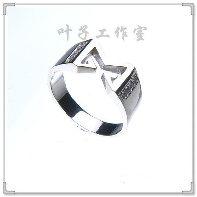 李玟雨CoupleRingWithM银戒指