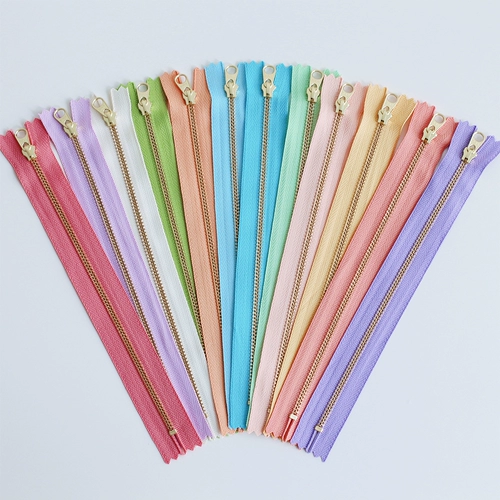 Золотой крючок для вязания с молнией, сумка, аксессуар для сумки, широкая цветовая палитра, 12 цветов
