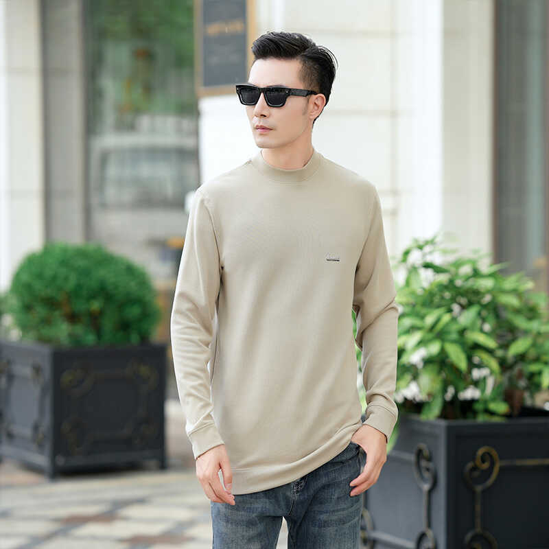 195高个子加长版卫衣圆领打底衫