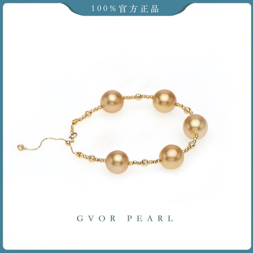 娜娜专属丨 高品质海水浓金珍珠手链 11-13MM