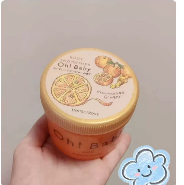 HouseOfRose日本OhBaby身体磨砂膏常规限定版去角质鸡皮全身清洁