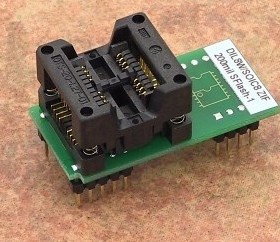 ELNEC专用烧录座DIL8W/SOIC8 ZIF 200MIL SFLASH-1
