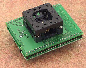 ELNEC专用烧录座DIL48/QFP48-1 ZIF-CS STM8-1适配座 QFP48