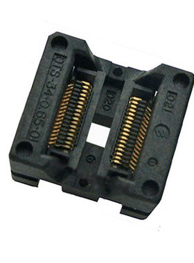 ENPLAS编程座OTS-34-0.65-01 SSOP34 测试座 200MIL 0.65MM