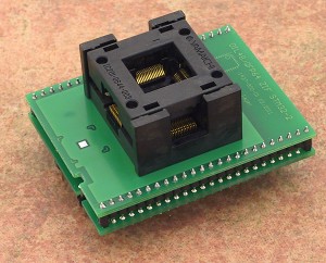 ELNEC专用烧录座 测试座 适配器DIL48/QFP64 ZIF STM32  LQFP64