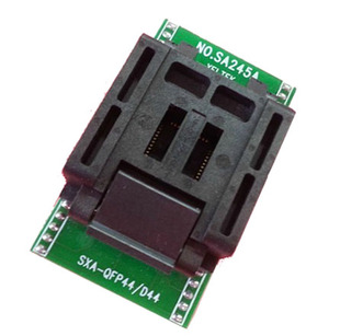 IC插座 测试座 烧录座 用于西尔特600P TQFP44 SA245 3000U B4805