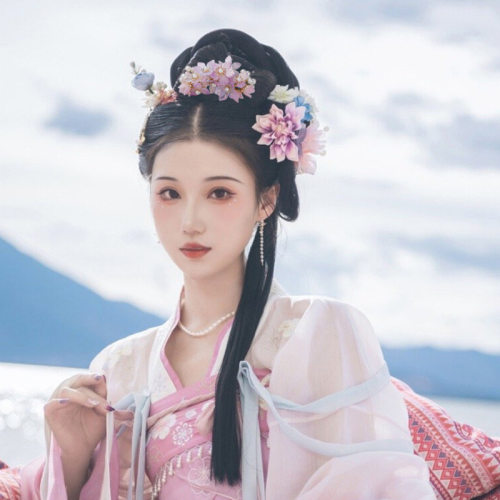 复古风仙气少女发钗插梳多选古装汉服发梳国风少女旗袍发梳新鲜出