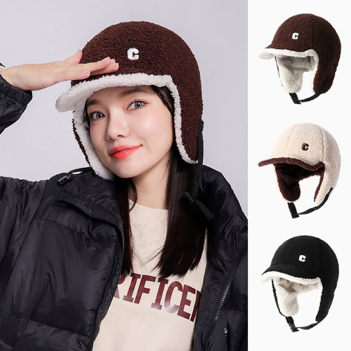 秋冬雷锋帽护耳骑车加厚防寒保暖